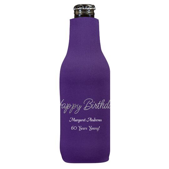 Perfect Happy Birthday Bottle Huggers